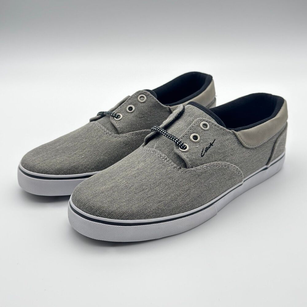 C1RCA Valeo SE Shoes Gray / Black Canvas Sneaker Circa Men's 9 Women's 10.5 1678